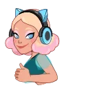 Gamer Girl 스티커