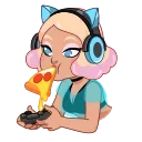 Gamer Girl 스티커