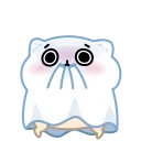 Ghost Hamster 스티커