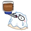 Ghost Hamster 스티커