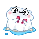 Ghost Hamster 스티커