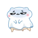 Ghost Hamster 스티커