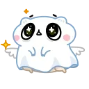 Ghost Hamster 스티커