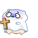 Ghost Hamster 스티커