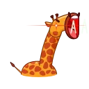 Giraffe 스티커