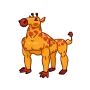 Giraffe 스티커