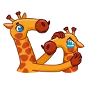 Giraffe 스티커