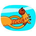 Giraffe 스티커