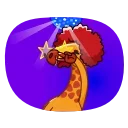 Giraffe 스티커