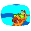 Giraffe 스티커