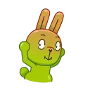 Green Bun 스티커