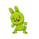Green Bun 스티커