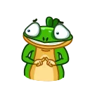 Green Lezard 스티커