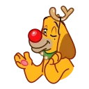 Max - the Grinch's dog 스티커