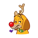 Max - the Grinch's dog 스티커