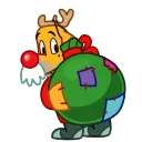Max - the Grinch's dog 스티커