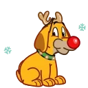Max - the Grinch's dog 스티커