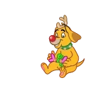 Max - the Grinch's dog 스티커
