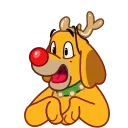Max - the Grinch's dog 스티커
