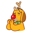 Max - the Grinch's dog 스티커