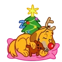 Max - the Grinch's dog 스티커