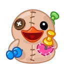 Halloween Duck 스티커