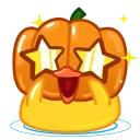 Halloween Duck 스티커