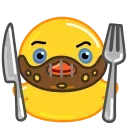 Halloween Duck 스티커