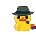 Halloween Duck 스티커