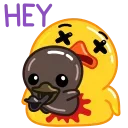 Halloween Duck 스티커