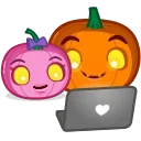Halloween Pumpkin 스티커