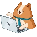 Hamster Bernard 스티커