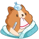 Hamster Bernard 스티커