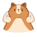 Hamster Bernard 스티커