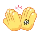Hands for Friends 스티커