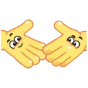 Hands for Friends 스티커