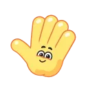 Hands for Friends 스티커