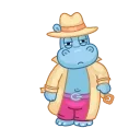 Hippos 스티커