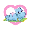 Hippos 스티커