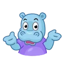 Hippos 스티커