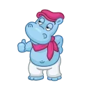 Hippos 스티커