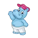 Hippos 스티커