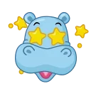 Hippos 스티커
