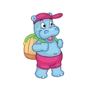 Hippos 스티커