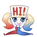 Harley Quinn 스티커