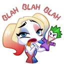 Harley Quinn 스티커