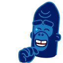 Harry Gorilla 스티커