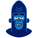 Harry Gorilla 스티커