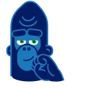 Harry Gorilla 스티커