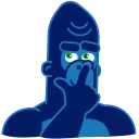 Harry Gorilla 스티커
